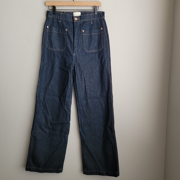 Doen Newport Jean in Rinse Wash size 28 NWT - Picture 5 of 10